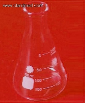 Conical Flask Erlenmeyer with graduations