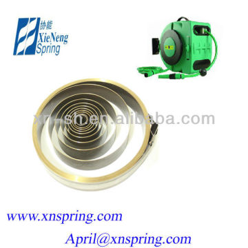 large metal retractable coil spring