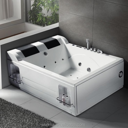 2person Big Size Massage Hot Bathtub with Faucets