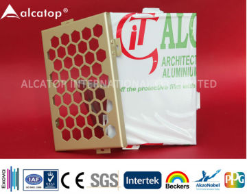 Perforated Solid Aluminum Panels