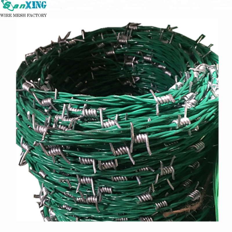 Arame Farpado Electric Hot Dup Dusted Galvanied Che Charbed Wire