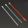 Custom design extended handle foam polyester esd swabs