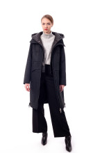 Two fashionable coats for winter vacation