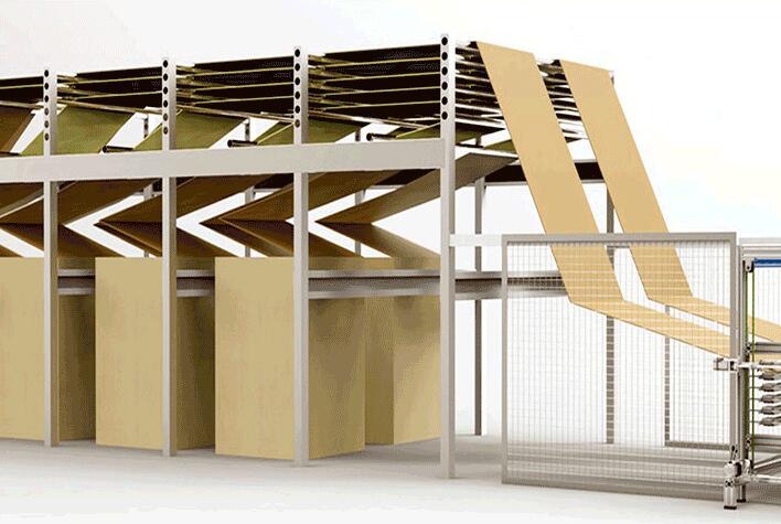 folding corrugated cardboard