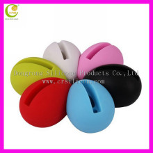 Portable simple silicone phone speaker