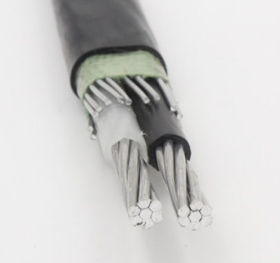 Power kabel aluminum concentric cable 3x6awg armoured cable