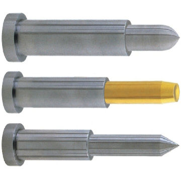 Movable pilot punches for ejection mould