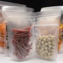 Light Grey Transparent Zip lock Moisture Barrier Bags Anti Static Shielding Bags