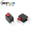 Indicator placă de circuite cu LED difuz de 3 mm roșu