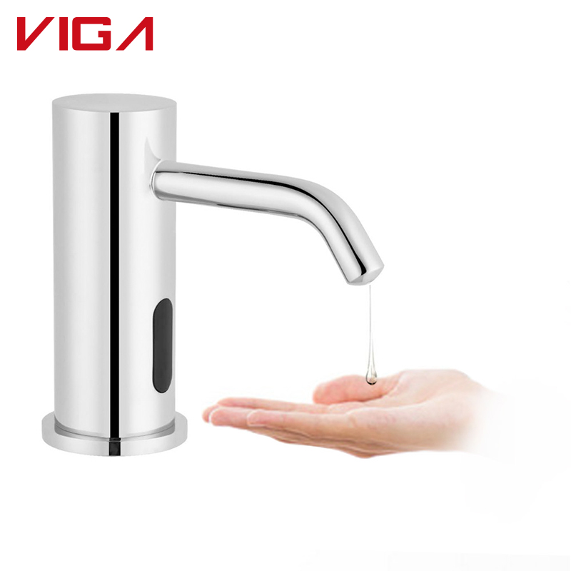 New Innovation Hand Wash Deck Mounted Bathroom Foaming Automatic Soap Dispenser