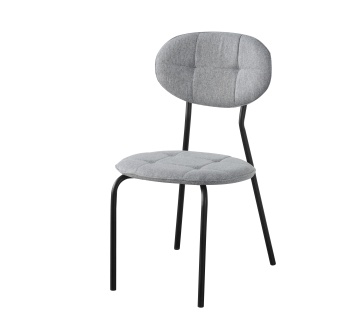 Minimalist Stackable New Chair with Sturdy Metal Frame?
