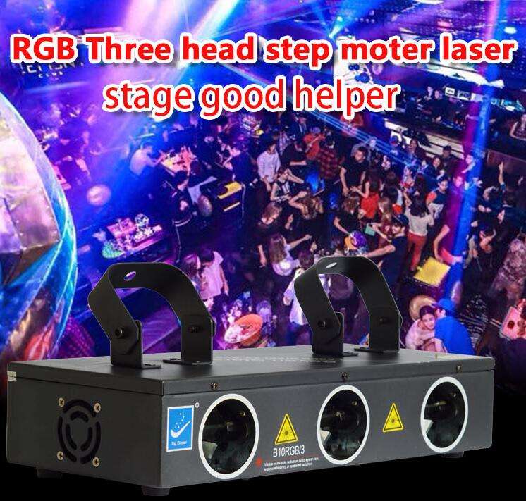 Big Dipper Laser Light RGB 3 Salidas 250Mw B10RGB for Party Wedding Disco Performance Bar Event Dance