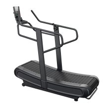 Curved treadmill lowest noise self-unpowered running machine