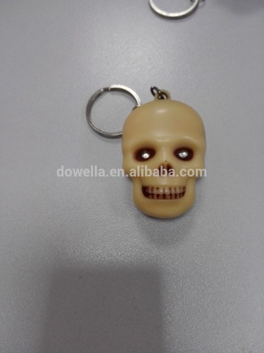 Promotoinal skull keychain for Halloween/Halloween gifts