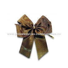 Metallic Ribbon Bow with 20 to 40mm Width