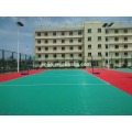 pp interlock tiles/outdoor plastic flooring with CE SGS