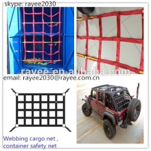 Jeep Jk Wrangler Roof Net/ Cargo Net/ Wraparound Net/ 4Door Net/ 2Door Net, correas red de carga