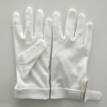 Gants pointillés de luxe blanc