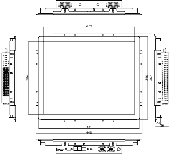 19 inch PCAP 1