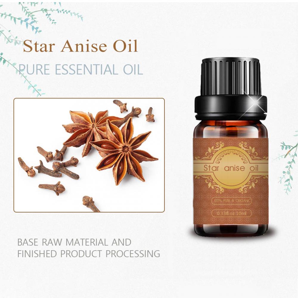 Supply food grade star anise essential oil bulk