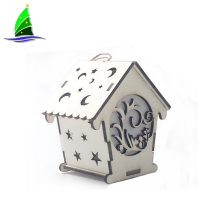 Led Light Cabins Chalet  Wooden House Decorations