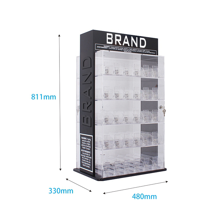 acrylic display cabinet