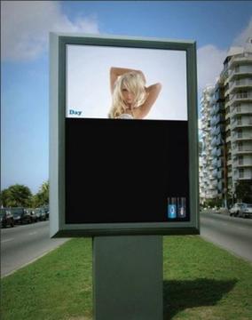 Firm Steel Structure Advertising Light Box