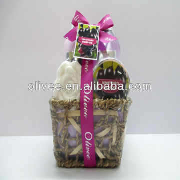 grape body lotion bath gift set