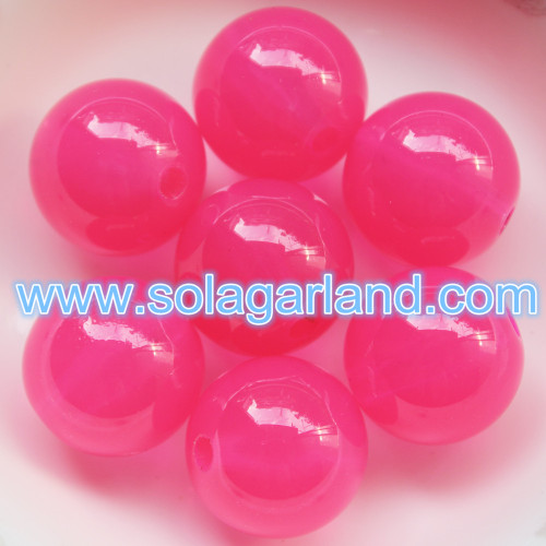 16 MM 18 MM Acrilico Rotondo Traslucido Caramelle Grosse Perline Gumball