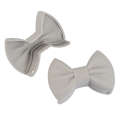 2pcs χονδρέμποροι Bowknot σιλικόνης κατόχους φούρνου γάντια