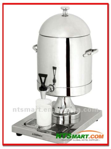 Stainless steel juice dispenser