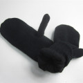 Black Cheap Blank Mitten Wholesale