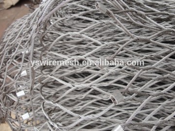 Stainless steel zoo mesh/zoo fencing/zoo netting