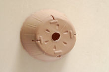 Pe Biodegradable Plant Pots , Small Brown Nursery Plant Containers