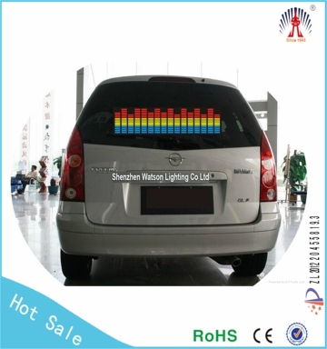 Wholesale Cheap Flashing EL Car Sticker, Barcelona el car sticker, Real Madrid EL Car Sticker