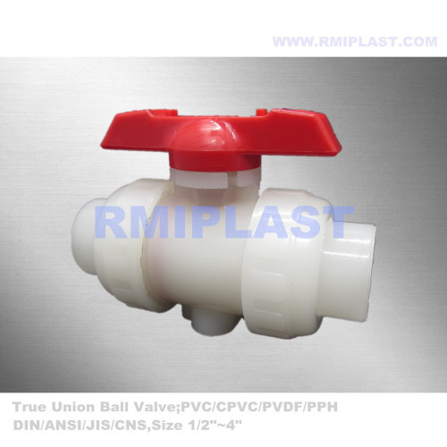 Loại đòn bẩy PVDF Ball Valve socket