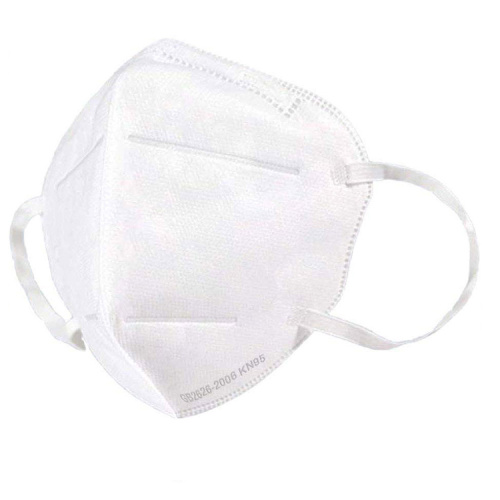 Masque respiratoire médical anti-grippe pliant KN95