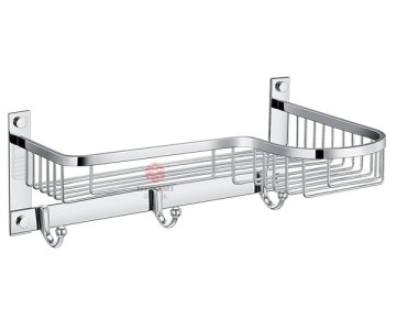 Corner Net Basket for Wall Hanging