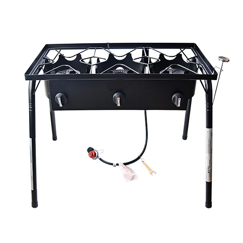 CSA certificate Portable Gas three burner stove