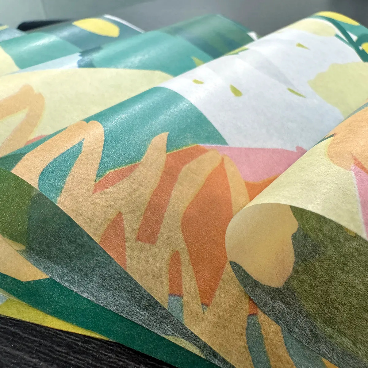 레스토랑을 위한 맞춤형 내유성 종이 매트 Custom Oil Resistant Paper Mats for Restaurants