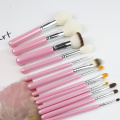 Manufactures OEM 5 7 12 17pcs Makeup Brushes Sets Nylon Hair Cosmetic Tools