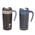 350ML Stainless Steel Office Mug with Handle Lid