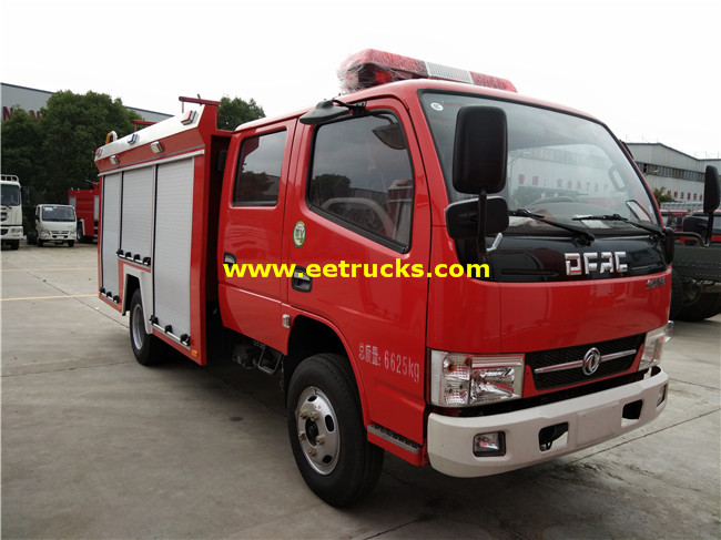 1000 Gallon 4x2 Fire Extinguisher Trucks