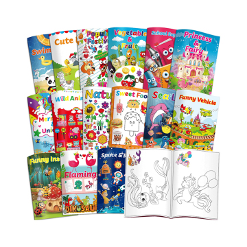 Customized Kids Coloring Book: High-Quality Color Doodle Book with Custom Printing for Children