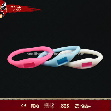 custom silicone mosquito bracelet/mosquito repellent bracelet