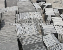 High quality dark grey slate floor tiles