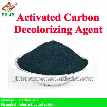 Activated carbon as decolorizing agent for sucrose