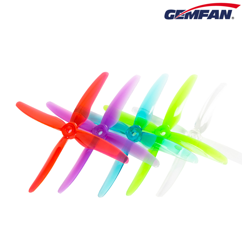 GEMFAN 4PCS 5inch 4-Blade Propellers for FPV Drone Racing