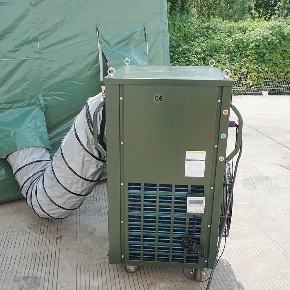 24000BTU 2Ton Refugio militar Air acondicionador Calefacción de enfriamiento