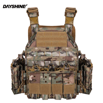 Military Zipper Style Tactical Bulletproof Vest